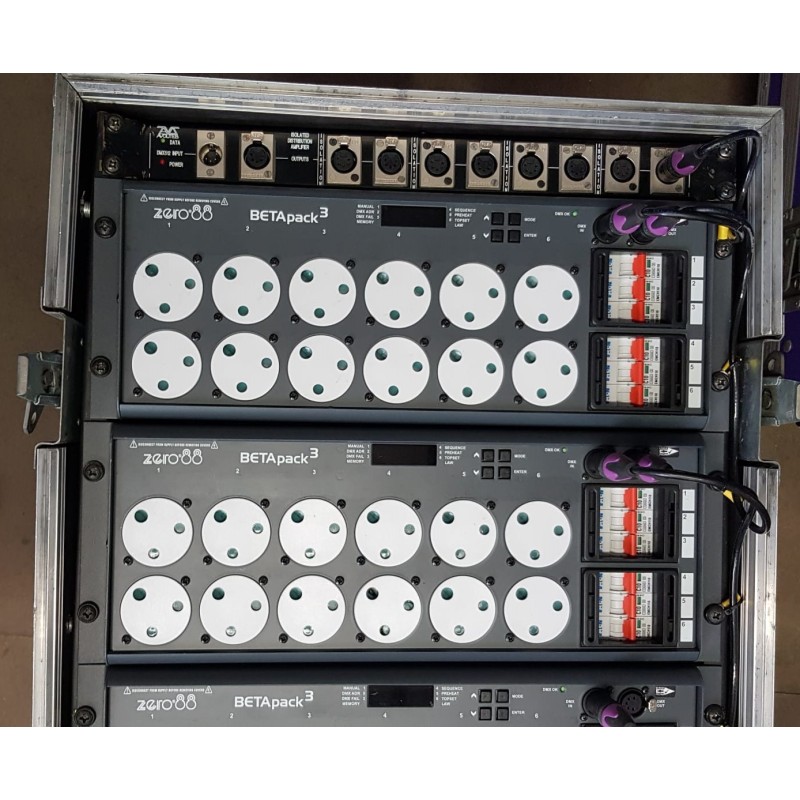 Zero88 18 Way Dimmer & Distro Rack MK3 | Shop by Storm Lighting